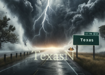 [영상 안기자TV] DFW 공항 AA 항공 게이트에서 폭풍에 밀린 비행기